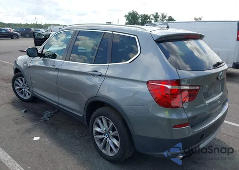 2013 BMW X3 xDrive28I from USA, damaged, VIN 5UXWX9C56D0A27633